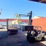 Container Yard Storage | Block and Brace